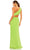 Ieena Duggal 55975 - Asymmetric Neck Cutout Evening Gown Special Occasion Dress