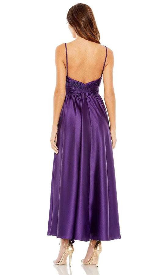 Ieena Duggal 56035 - Pleated Satin Dress