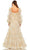 Ieena Duggal 68288 - Tiered Ruffled A-line Evening Dress Prom Dresses