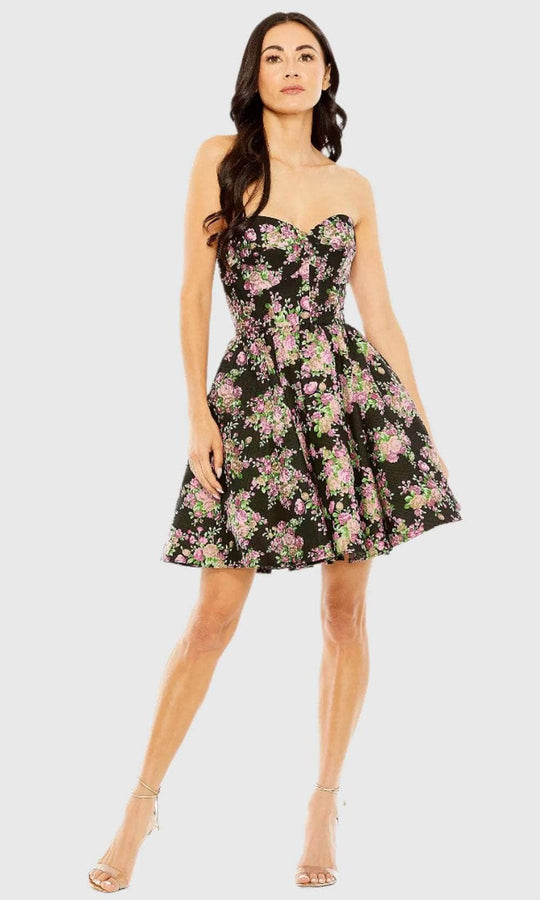 Ieena Duggal 68615 - Strapless Sweetheart Neck Cocktail Dress