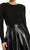 Ieena Duggal 81070 - Leather Skirt Long Sleeve Cocktail Dress Cocktail Dresses
