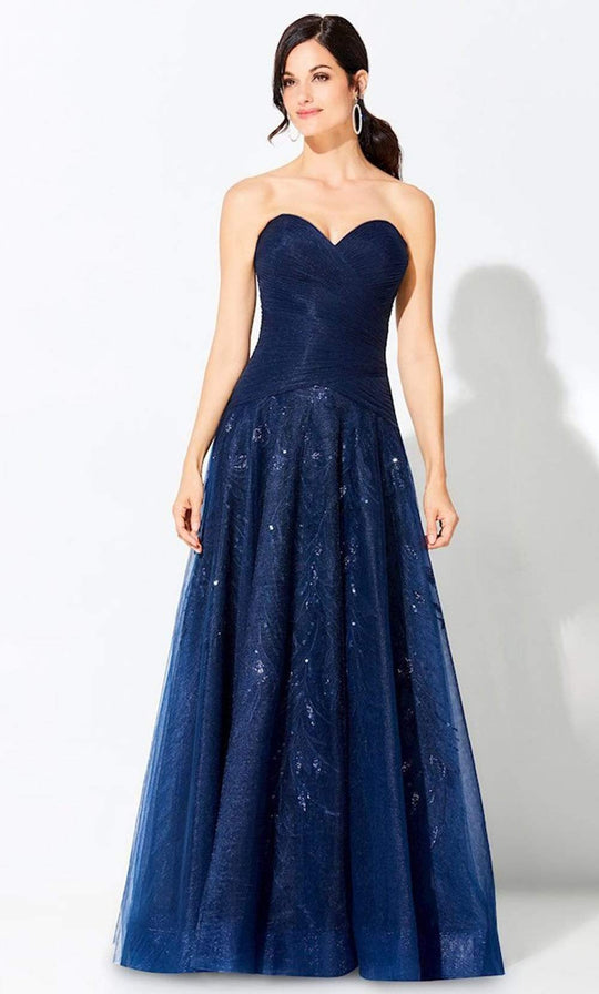 Ivonne D by Mon Cheri - 220D28 Ruched A-Line Gown