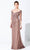 Ivonne D by Mon Cheri 220D32 - Illusion Sleeve Evening Gown Evening Dresses 4 / Dark Mink