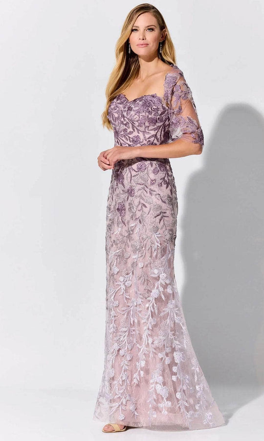 Ivonne D ID316 - Ombre Sweetheart Evening Dress