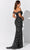 Ivonne-D ID319 - Stone Accent Strapless Prom Gown Prom Dresses