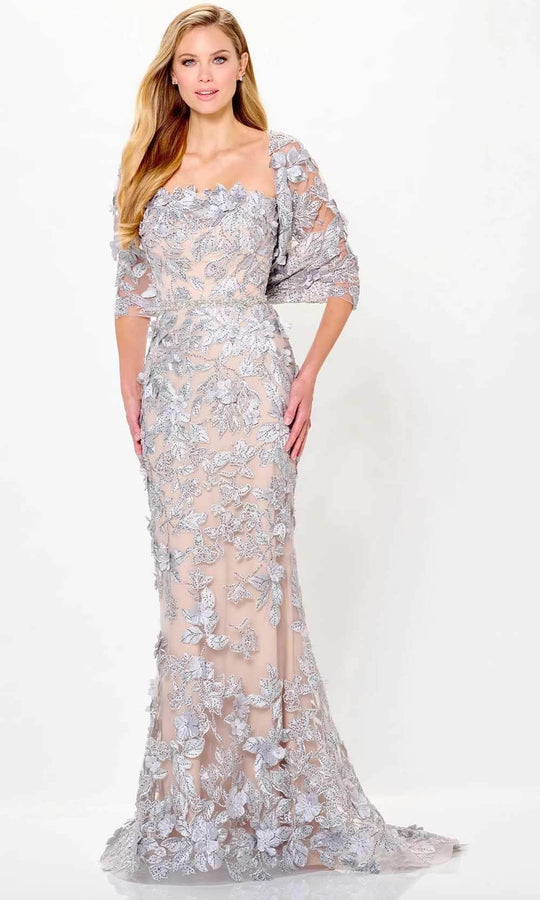 Ivonne D ID6205 - Evening Dress with Shalero