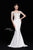 J'Adore Dresses J12009 - Cap Sleeve Mermaid Prom Gown Prom Dresses 8 / Orchid