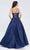 J'Adore Dresses J20024 - Lace-Up Back Sequin Ballgown Ball Gowns 12 / Sky