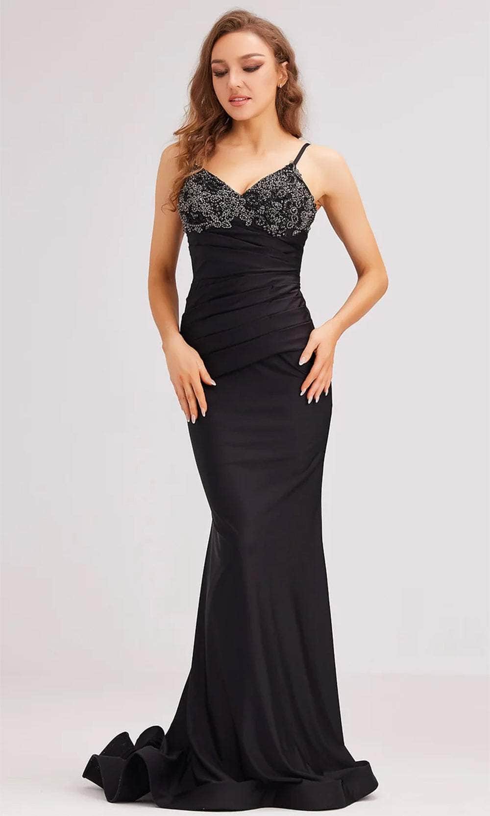 17th Birthday One Shoulder Black Puffy Rhinestone Homecoming Dress cc3739 main image 1