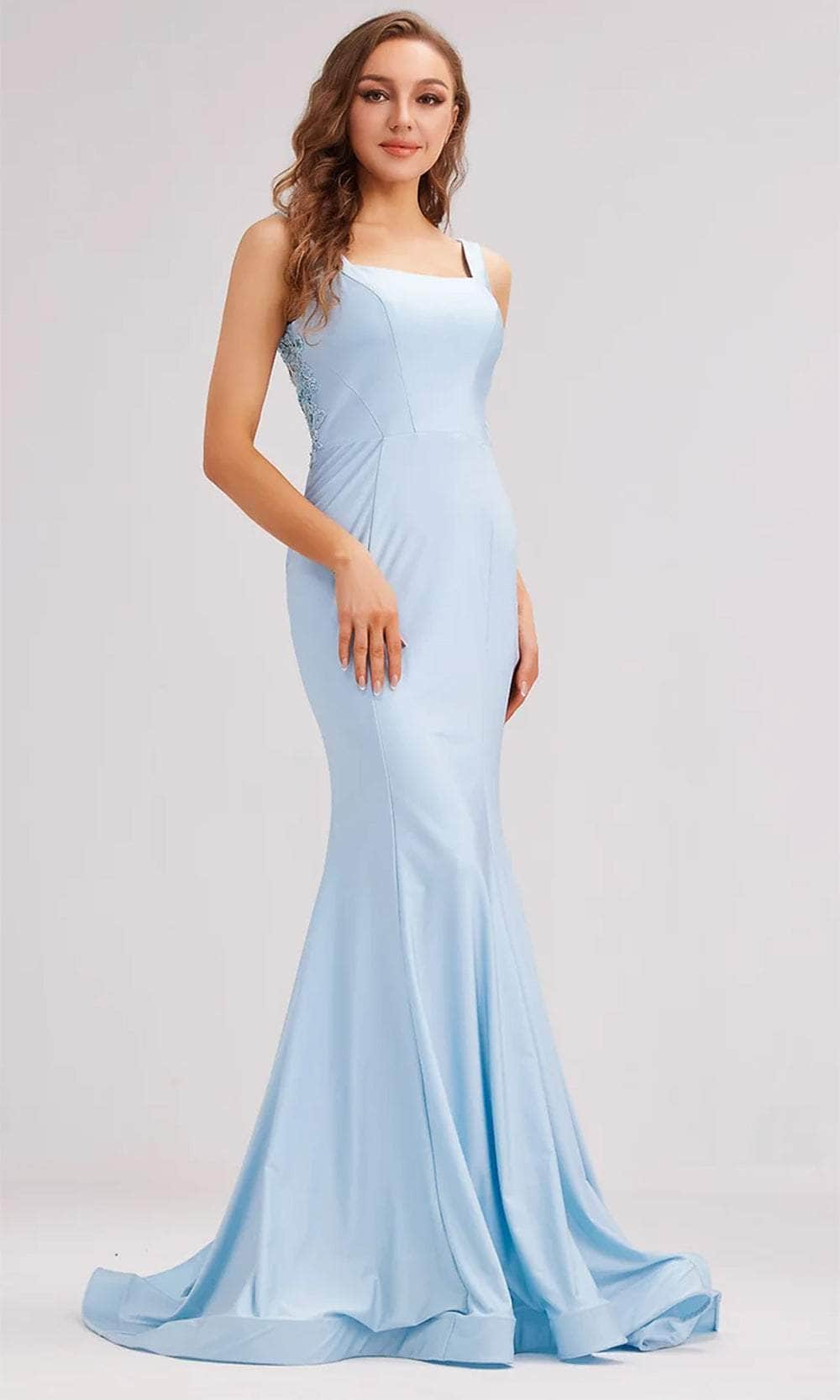 J'Adore Dresses J23039 - Embroidered Illusion Back Sleeveless Prom Gow Couture Candy J'Adore Dresses J23039 - Embroidered Illusion Back Sleeveless Prom Gow Couture Candy