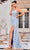 J'Adore Dresses J24002 - High Slit Trumpet Prom Dress Prom Dresses