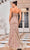 J'Adore Dresses J24002 - High Slit Trumpet Prom Dress Prom Dresses