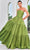 J'Adore Dresses J24011 - Strapless Taffeta Prom Dress Prom Dresses 2 / Light Green