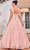 J'Adore Dresses J24037 - Cap Sleeve Embroidered Evening Gown Evening Dresses