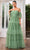 J'Adore Dresses J24043 - Straight Across Tiered Tulle Evening Gown Evening Dresses