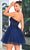 J'Adore Dresses J24080 - Lace Appliqued Sweetheart Cocktail Dress Cocktail Dresses