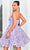 J'Adore Dresses J24083 - 3D Floral Appliqued Cocktail Dress Cocktail Dresses