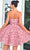 J'Adore Dresses J24083 - 3D Floral Appliqued Cocktail Dress Cocktail Dresses