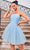 J'Adore Dresses J24090 - Sequin Embellished Sleeveless Cocktail Dress Cocktail Dresses 2 / Dove