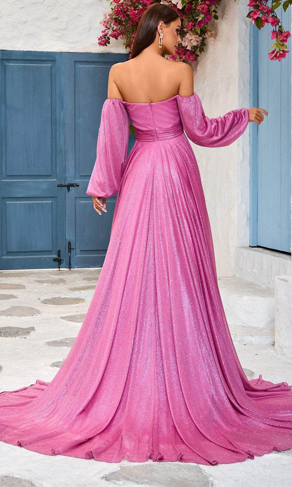 試着のみ　her lip to Puff Sleeve Jersey Dress 試着のみ her lip to Puff Sleeve Jersey Dress - メルカリ