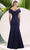 Janique 2409 - Beaded Illusion Shoulders Mermaid Gown Prom Dresses