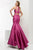Jasz Couture 5907- Sleeveless Two Piece Prom Gown Prom Dresses 8 / Fuchsia