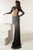 Jasz Couture 6217 - Two-Piece Long Sleeve Ornate Prom Gown Evening Dresses 0 / Emerald