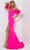 Jasz Couture 7510 - Mermaid Prom Dress with Slit Special Occasion Dress 000 / Fuchsia