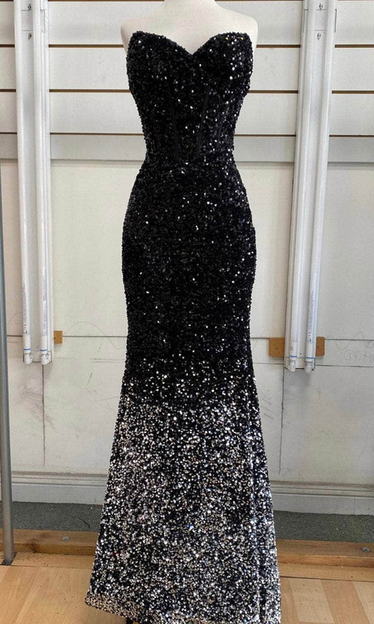 Jasz Couture 7533 - Corset Sequin Prom Dress