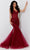 Jasz Couture 7539 - Embroidered Corset Prom Dress Special Occasion Dress 000 / Wine