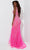 Jasz Couture 7541 - Sleeveless Feather Detailed Prom Dress Special Occasion Dress