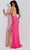 Jasz Couture 7555 - Sleeveless V-Neck Sequin Prom Dress Special Occasion Dress