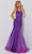 Jasz Couture 7557 - Sequin Bustier Prom Dress Special Occasion Dress 000 / Purple