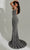Jasz Couture 7562 - Beaded Sleeveless Plunging Neck Prom Dress Special Occasion Dress