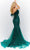 Jasz Couture 7572 - Feather Strapless Prom Dress Special Occasion Dress