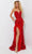 Jasz Couture 7575 - Strapless Sweetheart Neck Prom Dress Special Occasion Dress 000 / Red