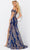 Jasz Couture 7583 - Cold Shoulder Applique Evening Dress Special Occasion Dress