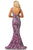 Johnathan Kayne 2106 - Velvet Sequin Mermaid Evening Gown Evening Dresses
