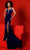 Johnathan Kayne 2737 - Halter Neck Evening Gown Special Occasion Dress 00 / Royal