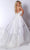 Johnathan Kayne 2739 - Strapless Feather Bodice Ballgown Ball Gowns