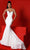 Johnathan Kayne 2746 - Cat Eye Neckline Gown Special Occasion Dress 00 / White