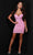 Johnathan Kayne 2774 - Strapless Fitted Cocktail Dress Special Occasion Dress 00 / Cotton Candy