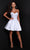 Johnathan Kayne 2794 - Strapless Lace and Satin Cocktail Dress Cocktail Dresses 00 / White