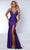 Johnathan Kayne 2811 - Beaded Halter Evening Dress Evening Dresses 00 / Purple