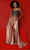 Johnathan Kayne 2812 - Ombre Beaded Evening Dress Evening Dresses 00 / Champagne