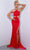 Johnathan Kayne 2816 - Halter Cutout Evening Dress Evening Dresses 00 / Fuchsia