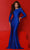 Johnathan Kayne 2817 - Jeweled Long Sleeve Evening Dress Evening Dresses 00 / Royal