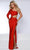 Johnathan Kayne 2818 - Long Sleeve Cutout Evening Dress Evening Dresses 00 / Red