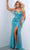 Johnathan Kayne 2848 - Sleeveless Beaded Prom Gown Prom Dresses 00 / Aqua