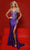 Johnathan Kayne 2851 - Plunging Trumpet Evening Dress Evening Dresses 00 / Purple